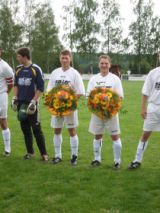 Verabschiedung von Andreas Tremmel und Peter Sparaco whrend des "Tag des Vereins 2004"