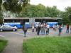 Auf dem Weg ins Stadion